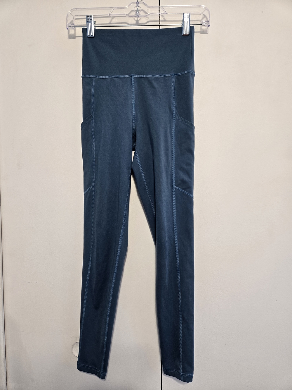 American Eagle Everything Pocket Leggings XS Blue High Rise 25" Inseam